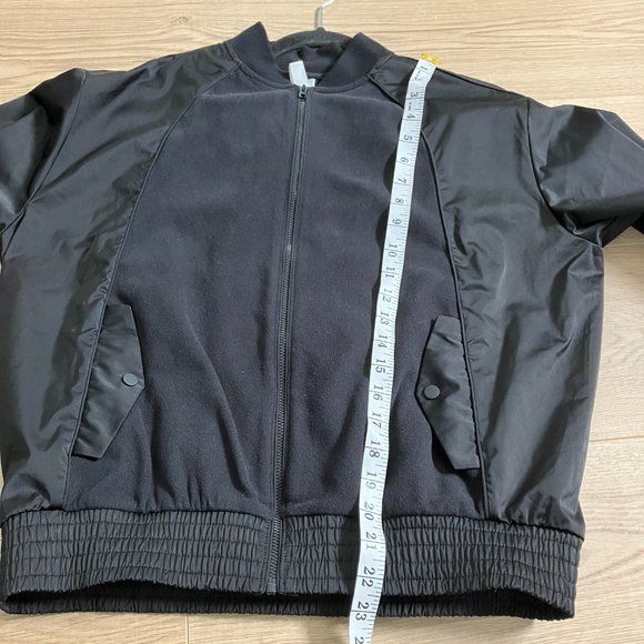 Athleta zion microfleece bomber jacket size small - Picture 9 of 9